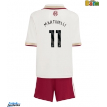Arsenal Gabriel Martinelli #11 Tredjedraktsett Barn 2025-26 Kortermet (+ Korte bukser)